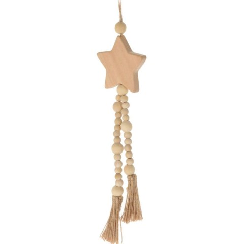 ZAWIESZKA DEKORACYJNA BOHO ECO NATURA DREWNIANA GWIAZDA ZAWIESZKA DEKORACYJNA BOHO ECO NATURA DREWNIANA GWIAZDA