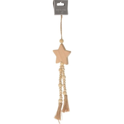 ZAWIESZKA DEKORACYJNA BOHO ECO NATURA DREWNIANA GWIAZDA ZAWIESZKA DEKORACYJNA BOHO ECO NATURA DREWNIANA GWIAZDA