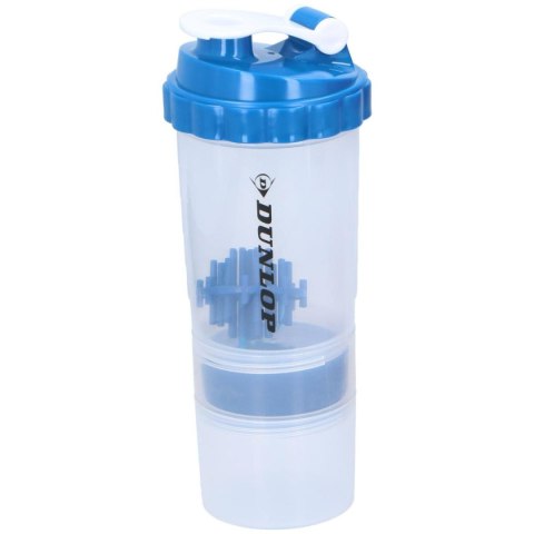 SHAKER KOKTAJLI DO ODŻYWEK BIDON 550ML DUNLOP NIEBIESKI SHAKER KOKTAJLI DO ODŻYWEK BIDON 550ML DUNLOP NIEBIESKI