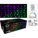 LAMPKI CHOINKOWE KURTYNA ŚWIETLNA ZEW/WEW 120 LED 300X60CM Z PILOTEM RGB