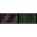 LAMPKI CHOINKOWE KURTYNA ŚWIETLNA ZEW/WEW 120 LED 300X60CM Z PILOTEM RGB