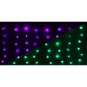 LAMPKI CHOINKOWE KURTYNA ŚWIETLNA ZEW/WEW 240 LED 600X60CM Z PILOTEM RGB KOLOR