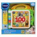 Wielki słownik zwierząt edukacyjny polsko - angielski książka Vtech 61457