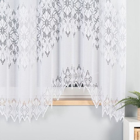 Firanka żakardowa gotowa 340x180 Emilia biała fala 181040/FBF/001/340180/1 Firanka żakardowa gotowa 340x180 Emilia biała fala 181040/FBF/001/340180/1