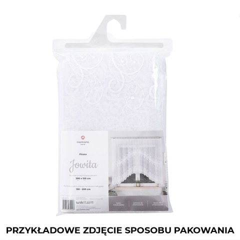 Firanka żakardowa gotowa 340x180 Emilia biała fala 181040/FBF/001/340180/1 Firanka żakardowa gotowa 340x180 Emilia biała fala 181040/FBF/001/340180/1