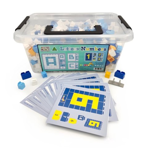 Klocki edukacyjne Little Architect - Litery i Cyfry 630 el. Klocki edukacyjne Little Architect - Litery i Cyfry 630 el.