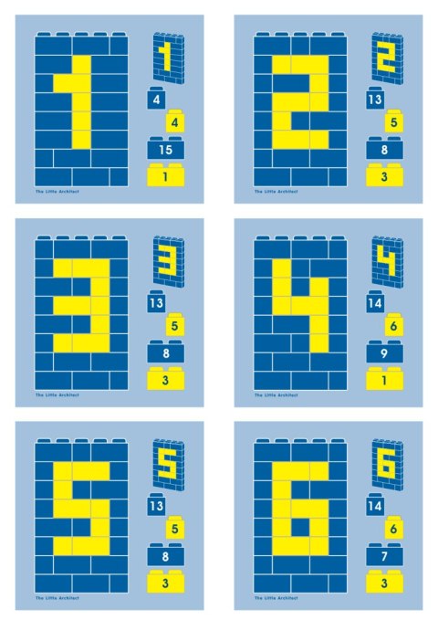 Klocki edukacyjne Little Architect - Litery i Cyfry 630 el. Klocki edukacyjne Little Architect - Litery i Cyfry 630 el.