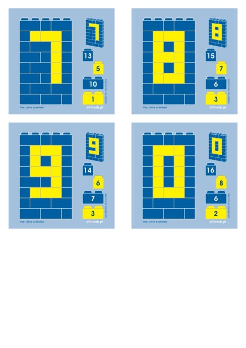 Klocki edukacyjne Little Architect - Litery i Cyfry 630 el. Klocki edukacyjne Little Architect - Litery i Cyfry 630 el.