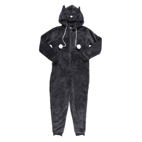 Kombinezon Onesie Kot rozmiar L szara