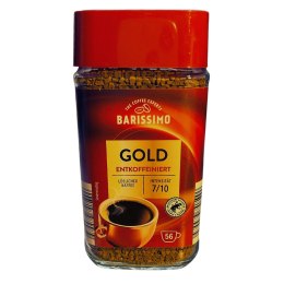 Barissimo Gold Bezkofeinowa Kawa Rozpuszczalna 100 g