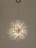 Lampa wisząca "dmuchawiec" Żyrandol Gold Glamour 12 50cm Vildevik 11486