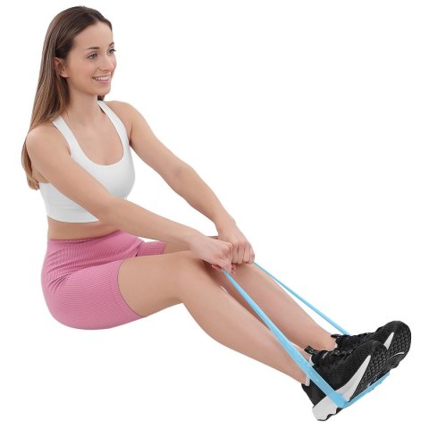 ZESTAW 5 GUM DO ĆWICZEŃ TPE BLUE BAND ENERO FIT ZESTAW 5 GUM DO ĆWICZEŃ TPE BLUE BAND ENERO FIT