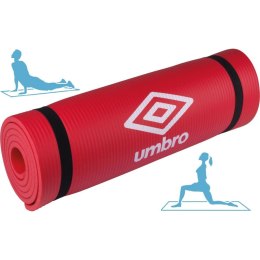 MATA FITNESS NBR ANTYPOŚLIZGOWA 190x58x1CM RÓŻOWA UMBRO