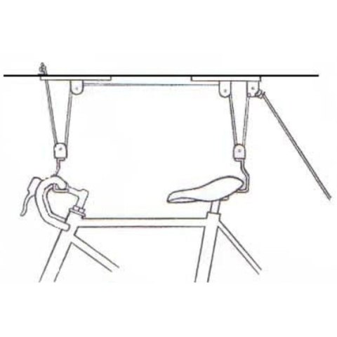 UCHWYT SUFITOWY ROWEROWY PODNOŚNIK NA ROWER WINDA DUNLOP UCHWYT SUFITOWY ROWEROWY PODNOŚNIK NA ROWER WINDA DUNLOP