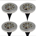 LAMPA SOLARNA 8 LED SMD DO WBICIA W PODŁOŻE KPL.4SZT