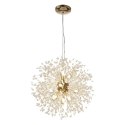 Lampa wisząca "dmuchawiec" Żyrandol Gold Glamour 12 50cm Vildevik 11486