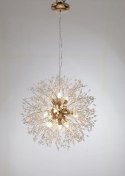 Lampa wisząca "dmuchawiec" Żyrandol Gold Glamour 12 50cm Vildevik 11486