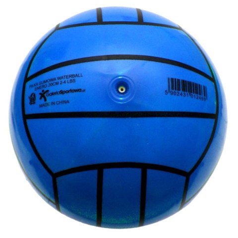 PIŁKA GUMOWA WATER POLO SIATKOWA ENERO NIEBIESKA PIŁKA GUMOWA WATER POLO SIATKOWA ENERO NIEBIESKA
