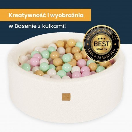 Meowbaby® okrągły suchy basen dla dziecka 90x40cm/ Meowbaby® okrągły suchy basen dla dziecka 90x40cm/