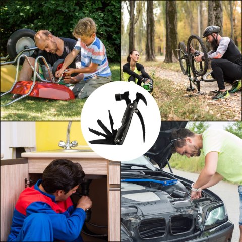 Multitool młotek - Narzędzie wielofunkcyjne - Prezent dla Dziadka Multitool młotek - Narzędzie wielofunkcyjne - Prezent dla Dziadka