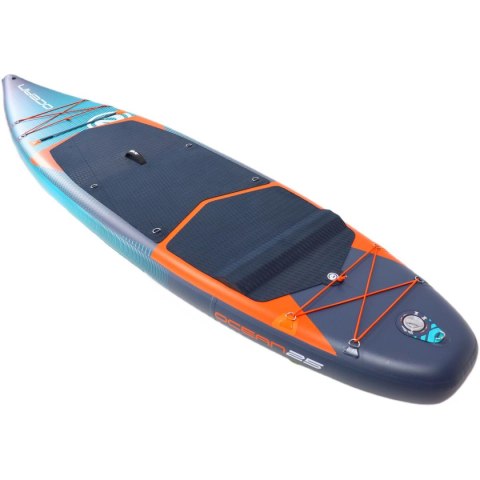 ZESTAW - DESKA SUP 170 KG DMUCHANA ENERO 350x81x15CM OCEAN ZESTAW - DESKA SUP 170 KG DMUCHANA ENERO 350x81x15CM OCEAN