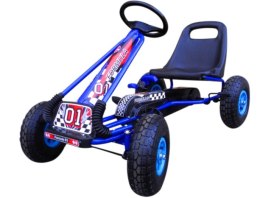 Gokart G1 niebieski, gokarty dziecięce