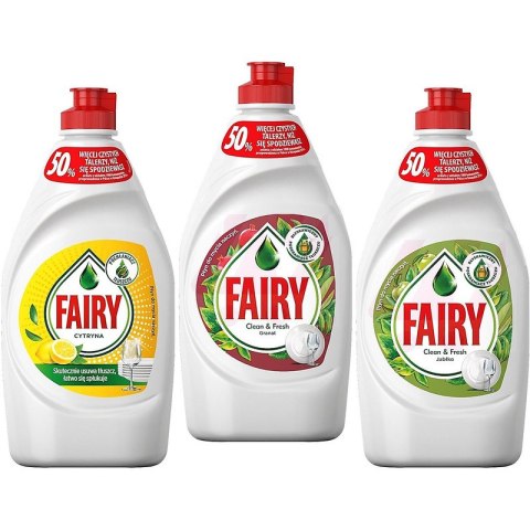 Płyn do naczyń Fairy 450ml Cytryna, CYTRYNA