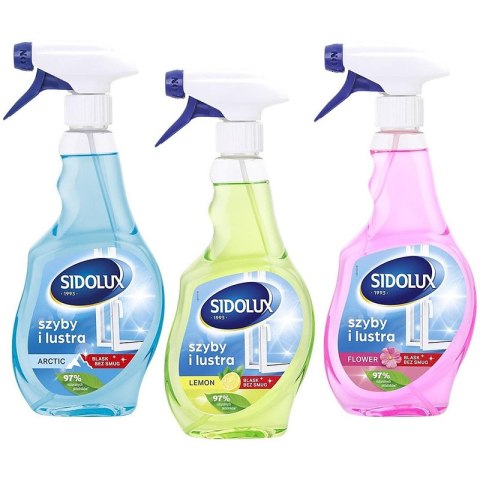 Płyn do szyb Sidolux 500ml Cytryna, CYTRYNA Płyn do szyb Sidolux 500ml Cytryna, CYTRYNA