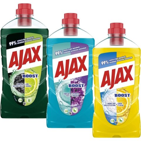 Płyn uniwersalny Ajax Boost 1L Baking soda + Lemon, BAKING SODA + LEMON Płyn uniwersalny Ajax Boost 1L Baking soda + Lemon, BAKING SODA + LEMON