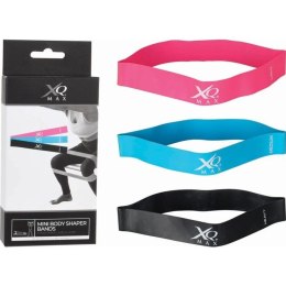 ZESTAW GUM DO ĆWICZEŃ FITNESS CROSSFIT MINI BAND 3W1 XQMAX