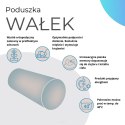 Poduszka Wałek z pianki memory - ZEBRA NEW - Ø15x40 cm