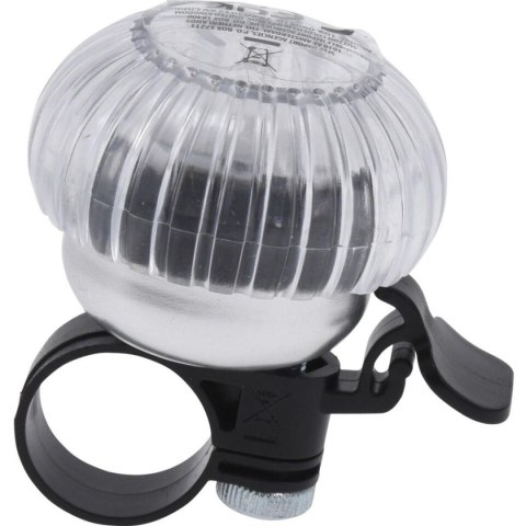 DZWONEK ROWEROWY LED 6X4CM XQMAX DZWONEK ROWEROWY LED 6X4CM XQMAX