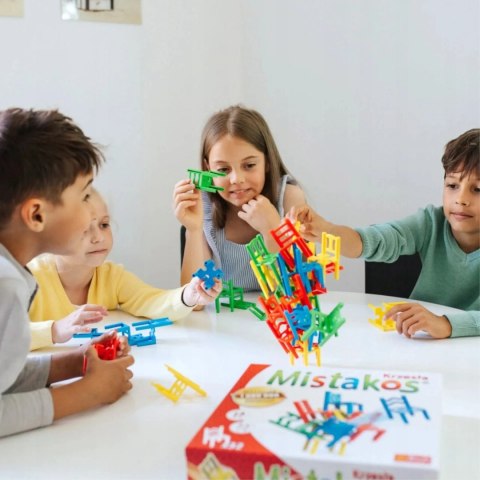 Gra planszowa rodzinna Mistakos Stołki 24 Krzesła Trefl 02075 Gra planszowa rodzinna Mistakos Stołki 24 Krzesła Trefl 02075