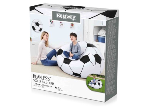 Bestawy Dmuchany fotel Pufa PIŁKA NOŻNA 75010 Bestawy Dmuchany fotel Pufa PIŁKA NOŻNA 75010
