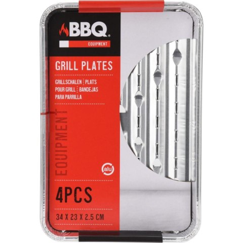 ALUMINIOWE TACKI NA GRILLA 34x23cm 4SZT ALUMINIOWE TACKI NA GRILLA 34x23cm 4SZT