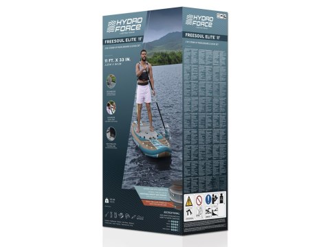Bestway Zestaw Deska SUP z oparciem Hydro-Force 2w1 335cmx84cmx15cm 6532E Bestway Zestaw Deska SUP z oparciem Hydro-Force 2w1 335cmx84cmx15cm 6532E