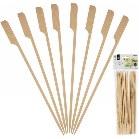 SZPIKULEC DO SZASZŁYKÓW 25CM 50SZT BAMBUS SZPIKULEC DO SZASZŁYKÓW 25CM 50SZT BAMBUS