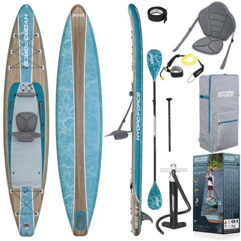 Zestaw Hydro Force Glider Elite 6532G 381x79x15cm 2w1 nadmuchiwany zestaw Zestaw Hydro Force Glider Elite 6532G 381x79x15cm 2w1 nadmuchiwany zestaw