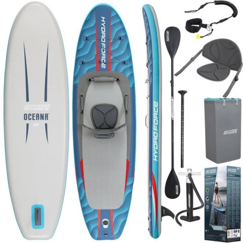Bestway Zestaw Deska SUP z oparciem Hydro-Force 2w1 305cmx84cmx15cm 6532B Bestway Zestaw Deska SUP z oparciem Hydro-Force 2w1 305cmx84cmx15cm 6532B