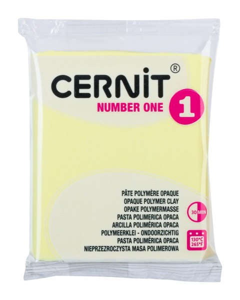 Modelina Cernit Pastelowo Żółta 56 g Modelina Cernit Pastelowo Żółta 56 g