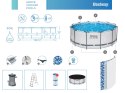 Bestway Basen STELAŻOWY 366x122cm 11w1 56420
