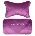 Fotel obrotowy gamingowy HERO ENZO PURPLE ALCANTARA