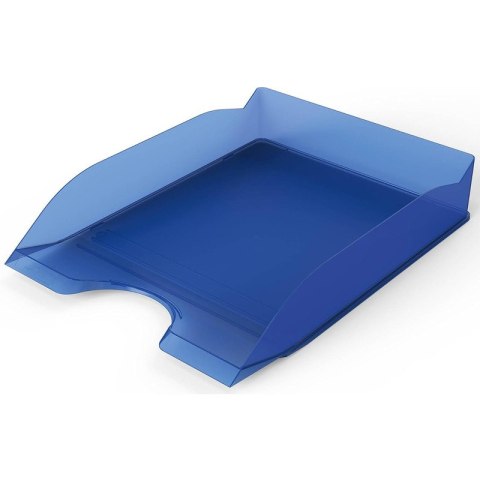 Półka na dokumenty Durable Basic A4 transparentna niebieska Półka na dokumenty Durable Basic A4 transparentna niebieska