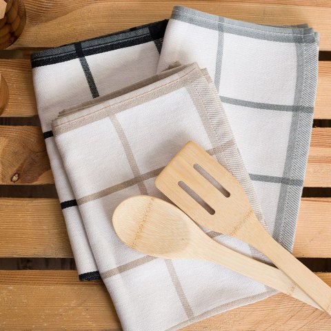 KRATKA Ścierka kuchenna, rozmiar 50x70cm, kolor szary 001 (promocja) KRATKA Ścierka kuchenna, rozmiar 50x70cm, kolor szary 001 (promocja)