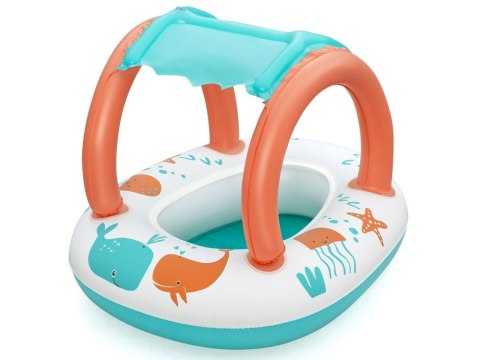 Bestway Dmuchany Ponton comfort plush łódka odpinany dach z dnem 34203 Bestway Dmuchany Ponton comfort plush łódka odpinany dach z dnem 34203