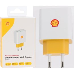 ŁADOWARKA KOSTKA ADAPTER USB A I C 20W SHELL