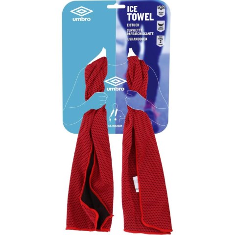RĘCZNIK CHŁODZĄCY SPORTOWY 90X30CM UMBRO CZERWONY RĘCZNIK CHŁODZĄCY SPORTOWY 90X30CM UMBRO CZERWONY