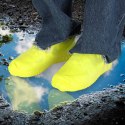 Ochraniacze na buty wodoodporne kalosze S żółte