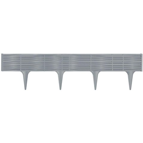 PALISADA OGRODOWA OBRZEŻE TRAWNIKOWE BORDER WIKLINA 390CM SZARY KAMIEŃ PALISADA OGRODOWA OBRZEŻE TRAWNIKOWE BORDER WIKLINA 390CM SZARY KAMIEŃ