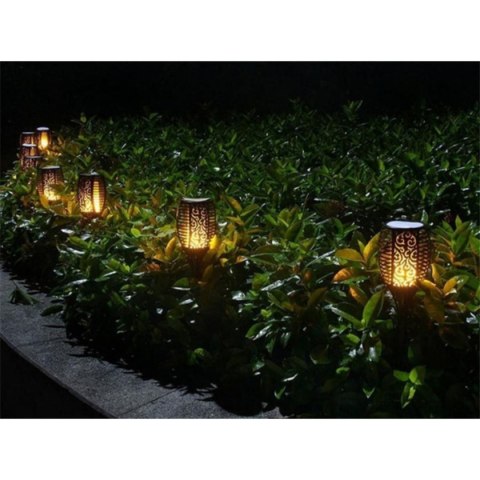 POCHODNIA SOLARNA TAŃCZĄCE PŁOMYKI 12X12X78CM 36 LED XXXL POCHODNIA SOLARNA TAŃCZĄCE PŁOMYKI 12X12X78CM 36 LED XXXL